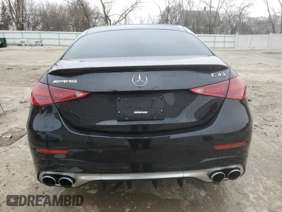 2023 Mercedes-Benz C 43 AMG с VIN W1KAF8HB4PR110519, выставлен на аукционе Copart как лот 52318055 с пробегом Не указан миль и На запчасти • Non repairable. История ставок и продаж доступна на DreamBid. Изображение 6.