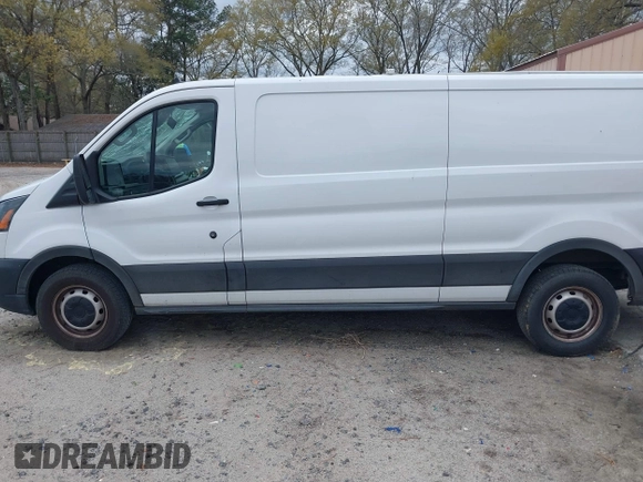 2023 Ford Transit Cargo with VIN 1FTBR1Y85PKA34934, listed as a IAAI auction lot 41768055 with 47,840 mi miles and . Bid and sale history available at DreamBid. Image 15.