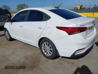 2019 Hyundai Accent SE with VIN 3KPC24A39KE038716, listed as a IAAI auction lot 42108932 with 98,835 mi miles. Bid and sale history available at carsss.com. Image 3.