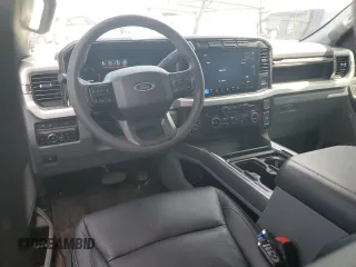 2024 Ford Super Duty F-250 SRW XL with VIN 1FT8W2BT9REF52763, listed as a Copart auction lot 53781755 with 7,967 mi miles and Salvage Title. Bid and sale history available at carsss.com. Image 8.