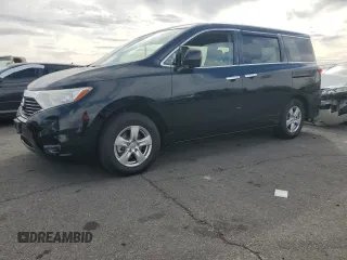 2015 Nissan Quest SV with VIN JN8AE2KPXF9127780, listed as a Copart auction lot 49921535 with 88,452 mi miles and Clean Title. Bid and sale history available at carsss.com. Image 1.