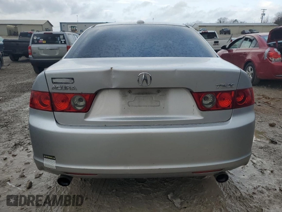 2008 Acura TSX Nav with VIN JH4CL969X8C002832, listed as a Copart auction lot 44171475 with 192,012 mi miles and Salvage Title. Bid and sale history available at carsss.com. Image 6.