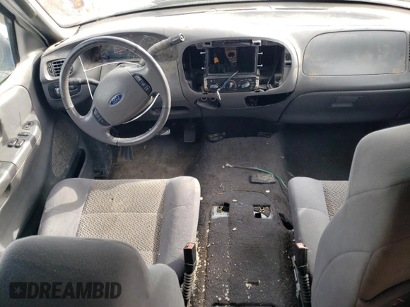 2003 Ford F-150 XL with VIN 2FTRX17283CA33843, listed as a Copart auction lot 50895714 with 115,681 mi miles and Salvage Title. Bid and sale history available at carsss.com. Image 8.