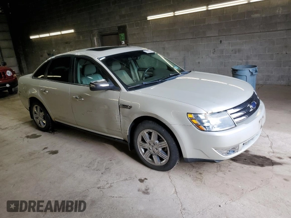 2008 Ford Taurus Limited with VIN 1FAHP28W18G132583, listed as a Copart auction lot 81483044 with 95,598 mi miles and Salvage Title. Bid and sale history available at carsss.com. Image 4.