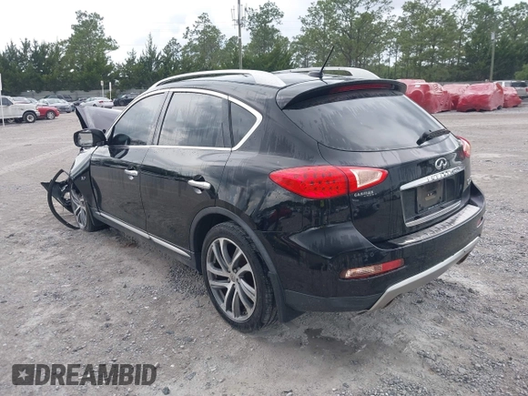 2017 Infiniti QX50 with VIN JN1BJ0RR5HM411716, listed as a IAAI auction lot 42358831 with Not provided miles and . Bid and sale history available at DreamBid. Image 3.