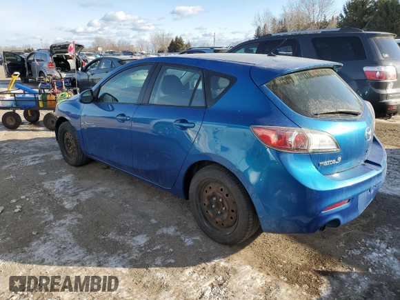 2012 Mazda 3 GX with VIN JM1BL1KF7C1521366, listed as a Copart auction lot 88390295 with 127,859 mi miles and Salvage Title. Bid and sale history available at carsss.com. Image 2.