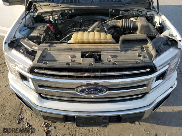 2019 Ford F-150 XL with VIN 1FTEW1E59KKE12245, listed as a Copart auction lot 75858274 with 107,832 mi miles and Salvage Title. Bid and sale history available at carsss.com. Image 11.
