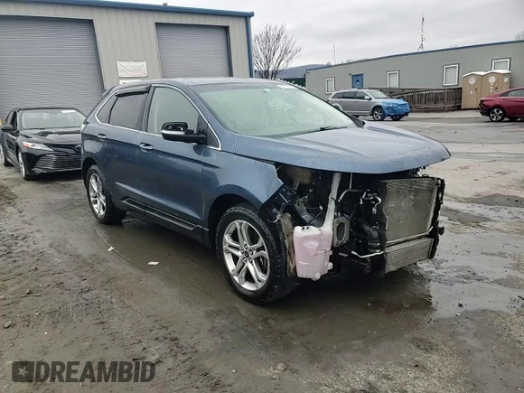 2018 Ford Edge Titanium with VIN 2FMPK4K92JBB07087, listed as a Copart auction lot 52729325 with 117,886 mi miles and Salvage Title. Bid and sale history available at carsss.com. Image 15.