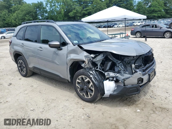 2025 Subaru Forester Premium z VIN JF2SLDBC2SH509320, wystawiony jako Copart lot #62509545 z przebiegiem 6 188 mil mil oraz Szkoda całkowita • Salvage title. Historia ofert i sprzedaży dostępna na DreamBid. Obrazek 4.