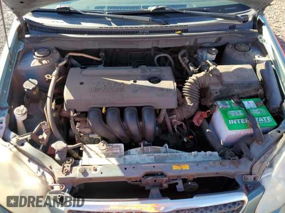 2005 Toyota Corolla CE with VIN 1NXBR32E15Z438028, listed as a Copart auction lot 48530595 with 225,109 mi miles and Salvage Title. Bid and sale history available at DreamBid. Image 11.
