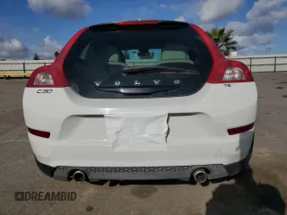 2011 Volvo C30 with VIN YV1672MK3B2205455, listed as a Copart auction lot 51128085 with 100,576 mi miles and Salvage Title. Bid and sale history available at carsss.com. Image 6.