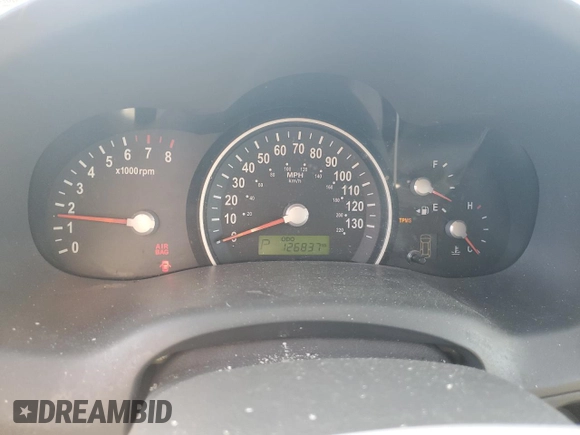 2006 Kia Sedona LX with VIN KNDMB233X66049953, listed as a Copart auction lot 76672044 with 126,837 mi miles and Salvage Title. Bid and sale history available at carsss.com. Image 9.