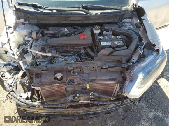 2019 Nissan Rogue SV with VIN KNMAT2MT0KP525548, listed as a Copart auction lot 49007295 with 91,305 mi miles and Non Repairable. Bid and sale history available at DreamBid. Image 12.