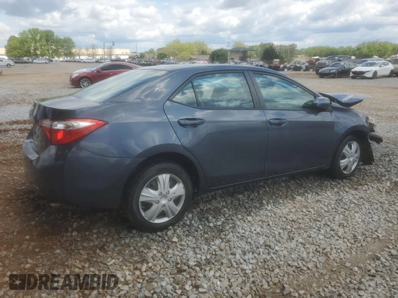 2016 Toyota Corolla L with VIN 5YFBURHE6GP413039, listed as a Copart auction lot 52572215 with 124,004 mi miles and Salvage title. Bid and sale history available at DreamBid. Image 3.