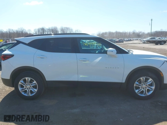2022 Chevrolet Blazer LT with VIN 3GNKBHR43NS219954, listed as a IAAI auction lot 41849556 with 57,836 mi miles and . Bid and sale history available at DreamBid. Image 13.
