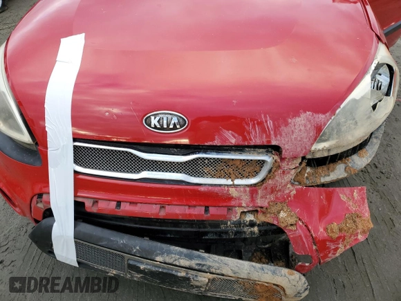 2012 Kia Soul + with VIN KNDJT2A64C7472840, listed as a Copart auction lot 41440155 with 0 mi miles and Salvage Title. Bid and sale history available at carsss.com. Image 12.