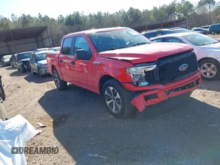 2019 Ford F-150 XL with VIN 1FTEW1C4XKKE32286, listed as a IAAI auction lot 41379079 with 156,726 mi miles and . Bid and sale history available at DreamBid. Image 1.