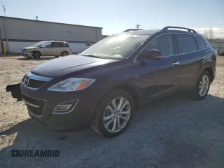 2012 Mazda CX-9 Grand Touring with VIN JM3TB3DV7C0350249, listed as a Copart auction lot 53088555 with 184,240 mi miles and Salvage Title. Bid and sale history available at carsss.com. Image 1.