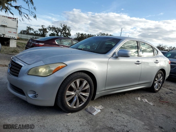 2011 Infiniti M37 with VIN JN1BY1AP4BM323744, listed as a Copart auction lot 76734504 with 211,140 mi miles and Non Repairable. Bid and sale history available at carsss.com. Image 1.