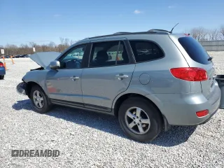 2007 Hyundai Santa Fe GLS with VIN 5NMSG73DX7H085144, listed as a Copart auction lot 51442225 with 160,370 mi miles and Salvage title. Bid and sale history available at DreamBid. Image 2.