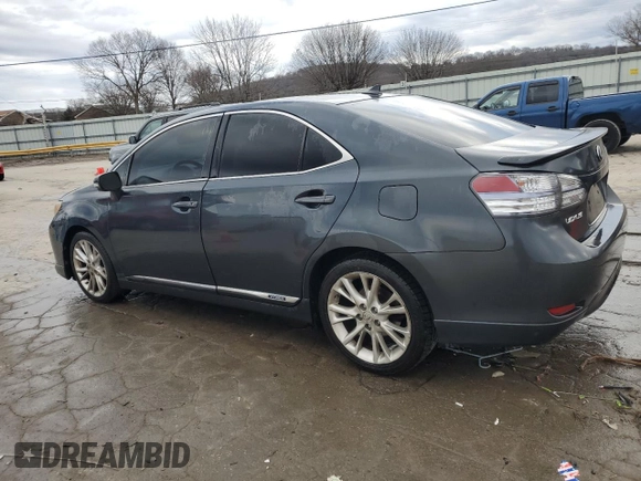 2010 Lexus HS 250h with VIN JTHBB1BA2A2000939, listed as a Copart auction lot 43971425 with 241,565 mi miles and Salvage Title. Bid and sale history available at DreamBid. Image 2.