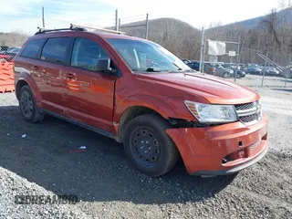 2014 Dodge Journey SE with VIN 3C4PDCAB8ET277669, listed as a IAAI auction lot 41542587 with 158,005 mi miles. Bid and sale history available at carsss.com. Image 1.
