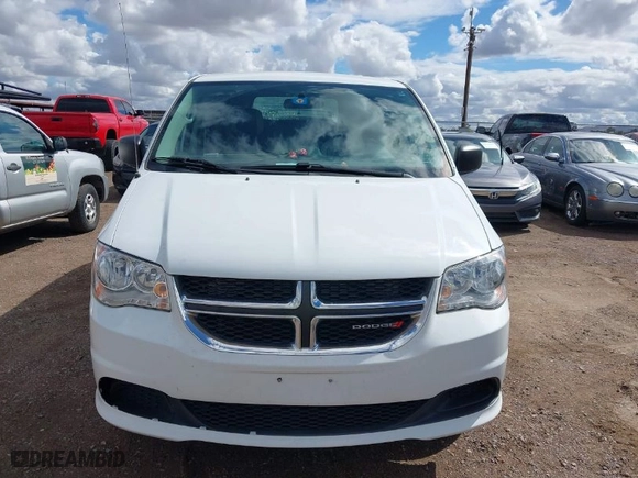 2017 Dodge Grand Caravan SE with VIN 2C4RDGBG0HR848525, listed as a IAAI auction lot 41789715 with 63,808 mi miles. Bid and sale history available at carsss.com. Image 12.