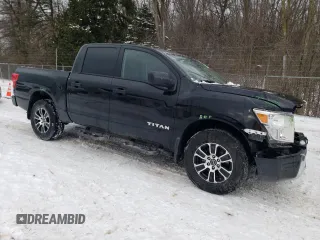 2023 Nissan Titan SV с VIN 1N6AA1EC1PN108728, выставлен на аукционе Copart как лот 46535065 с пробегом 21 374 миль миль и Списание • Salvage title. История ставок и продаж доступна на DreamBid. Изображение 4.