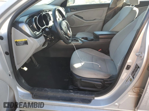 2013 Kia Optima LX z VIN 5XXGM4A76DG164752, wystawiony jako Copart lot #42209365 z przebiegiem 218 024 mil mil oraz Szkoda całkowita • Salvage title. Historia ofert i sprzedaży dostępna na DreamBid. Obrazek 7.