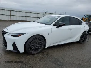 2024 Lexus IS with VIN JTHGZ1B25R5074554, listed as a Copart auction lot 49665205 with 6,978 mi miles and Salvage Title. Bid and sale history available at carsss.com. Image 1.