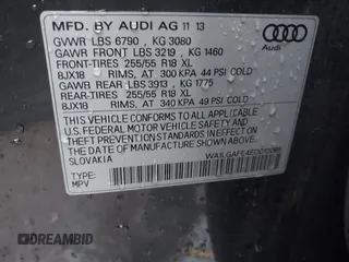 2014 Audi Q7 Premium Plus с VIN WA1LGAFE4ED012065, выставлен на аукционе IAAI как лот 42252106 с пробегом 98 804 миль миль и . История ставок и продаж доступна на DreamBid. Изображение 9.