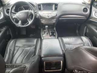 2015 Infiniti QX60 with VIN 5N1AL0MN4FC524689, listed as a Copart auction lot 80736604 with 126,945 mi miles and Salvage Title. Bid and sale history available at DreamBid. Image 8.