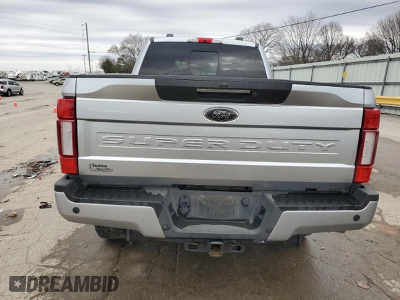 2021 Ford Super Duty F-250 SRW XL with VIN 1FT7W2BT9MEC95446, listed as a Copart auction lot 44594545 with 75,348 mi miles and Salvage Title. Bid and sale history available at carsss.com. Image 6.