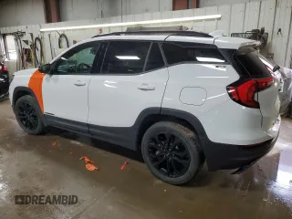 2021 GMC Terrain SLT with VIN 3GKALVEV7ML401992, listed as a Copart auction lot 84520944 with 26,615 mi miles and Salvage Title. Bid and sale history available at DreamBid. Image 2.