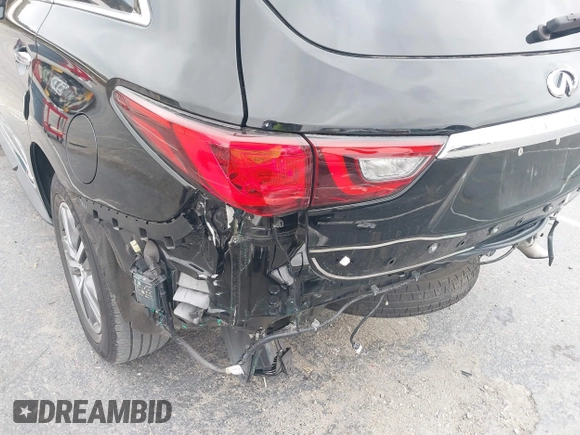 2020 Infiniti QX60 Luxe with VIN 5N1DL0MN2LC540608, listed as a IAAI auction lot 42187929 with 82,227 mi miles and . Bid and sale history available at DreamBid. Image 19.