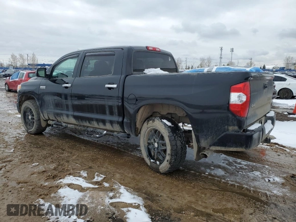 2015 Toyota Tundra Platinum z VIN 5TFAY5F13FX439364, wystawiony jako Copart lot #51660595 z przebiegiem 140 744 mil mil oraz Szkoda całkowita • Salvage title. Historia ofert i sprzedaży dostępna na DreamBid. Obrazek 2.