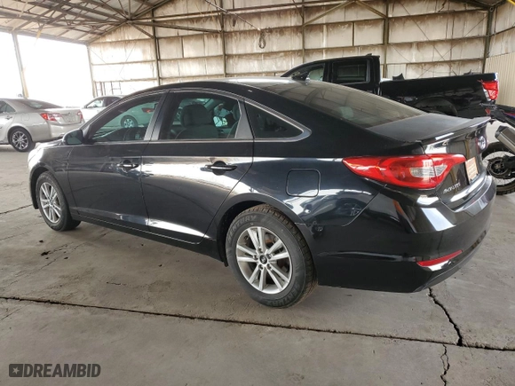 2017 Hyundai Sonata SE with VIN 5NPE24AF1HH478906, listed as a Copart auction lot 51468995 with 129,696 mi miles and Clean Title. Bid and sale history available at carsss.com. Image 2.
