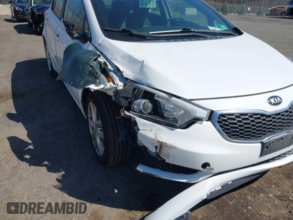 2015 Kia Forte LX with VIN KNAFX4A65F5298540, listed as a IAAI auction lot 41828286 with 163,501 mi miles. Bid and sale history available at carsss.com. Image 6.