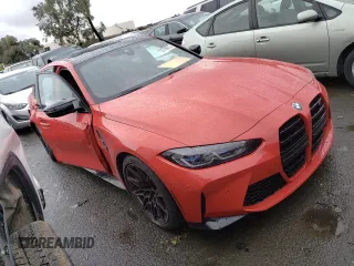 2021 BMW M3 Competition z VIN WBS33AY04MFL36678, wystawiony jako Copart lot #73759032 z przebiegiem 19 165 mil mil oraz . Historia ofert i sprzedaży dostępna na DreamBid. Obrazek 4.