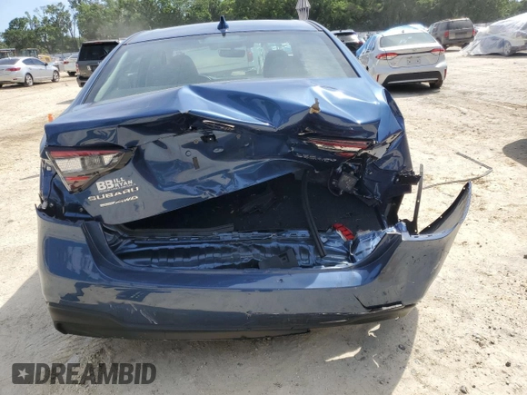 2022 Subaru Legacy Premium с VIN 4S3BWAD61N3020582, выставлен на аукционе Copart как лот 51466395 с пробегом 17 841 миль миль и Списание • Salvage title. История ставок и продаж доступна на DreamBid. Изображение 6.