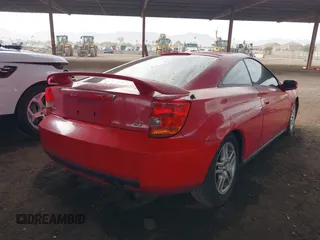 2003 Toyota Celica GT with VIN JTDDR32T930163377, listed as a IAAI auction lot 41275229 with 146,034 mi miles. Bid and sale history available at carsss.com. Image 4.