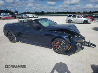 2023 BMW 4 Series M440i with VIN WBA53AT03PCL15153, listed as a Copart auction lot 85457074 with Not Provided miles and Salvage Title. Bid and sale history available at DreamBid. Image 4.