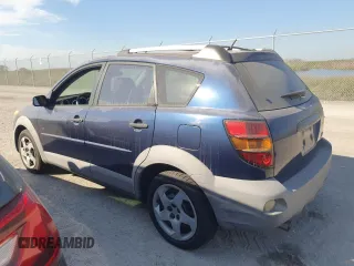2003 Pontiac Vibe with VIN 5Y2SL62803Z470244, listed as a Copart auction lot 75747554 with 0 mi miles and Salvage Title. Bid and sale history available at carsss.com. Image 2.