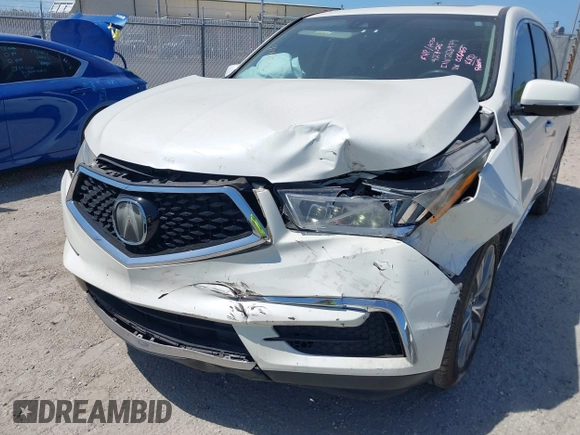 2017 Acura MDX Technology z VIN 5J8YD4H50HL006455, wystawiony jako IAAI lot #42165766 z przebiegiem 98 832 mil mil oraz . Historia ofert i sprzedaży dostępna na DreamBid. Obrazek 6.