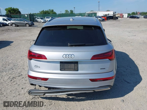 2021 Audi Q5 Premium with VIN WA1AAAFY7M2133167, listed as a IAAI auction lot 42658671 with 62,020 mi miles and . Bid and sale history available at DreamBid. Image 17.