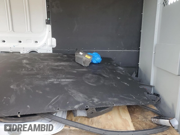 2022 Ford Transit Cargo with VIN 1FTBR1C87NKA45518, listed as a Copart auction lot 84879794 with 54,272 mi miles and Salvage Title. Bid and sale history available at DreamBid. Image 11.