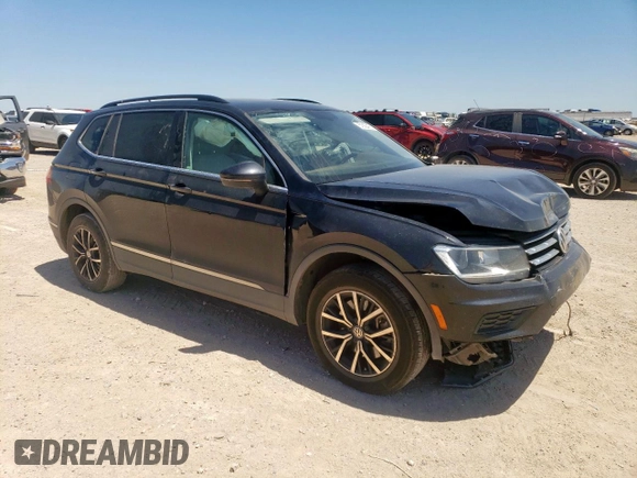 2021 Volkswagen Tiguan SE z VIN 3VV3B7AX8MM024773, wystawiony jako Copart lot #57863475 z przebiegiem 61 533 mil mil oraz Szkoda całkowita • Salvage title. Historia ofert i sprzedaży dostępna na DreamBid. Obrazek 4.