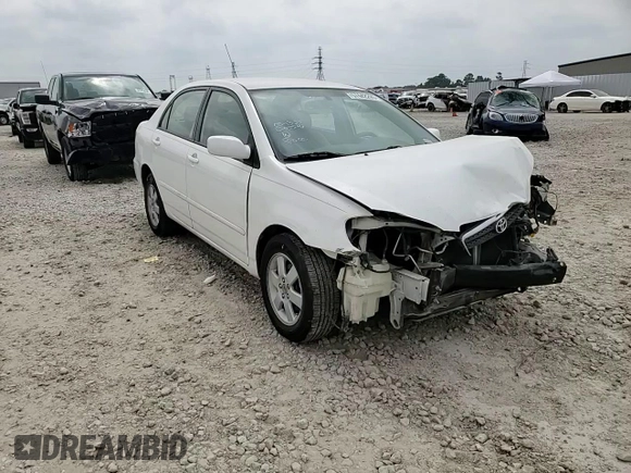2007 Toyota Corolla CE with VIN 1NXBR32E17Z896493, listed as a Copart auction lot 57442295 with 110,375 mi miles and Salvage title. Bid and sale history available at DreamBid. Image 13.