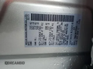 2025 Nissan Rogue SV with VIN 5N1BT3BA3SC826958, listed as a Copart auction lot 54581915 with 1,204 mi miles and Clean Title. Bid and sale history available at DreamBid. Image 14.