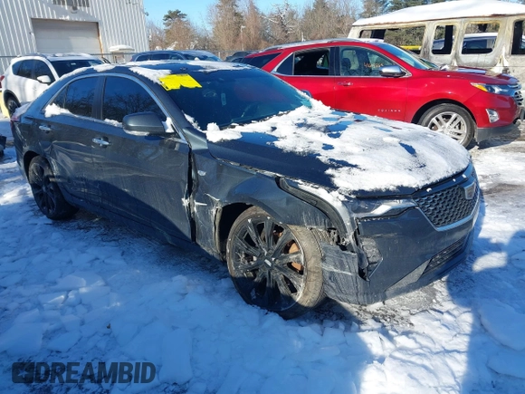 2022 Cadillac CT4 Premium Luxury z VIN 1G6DF5RK9N0118849, wystawiony jako IAAI lot #41587644 z przebiegiem 84 367 mil mil oraz . Historia ofert i sprzedaży dostępna na DreamBid. Obrazek 1.